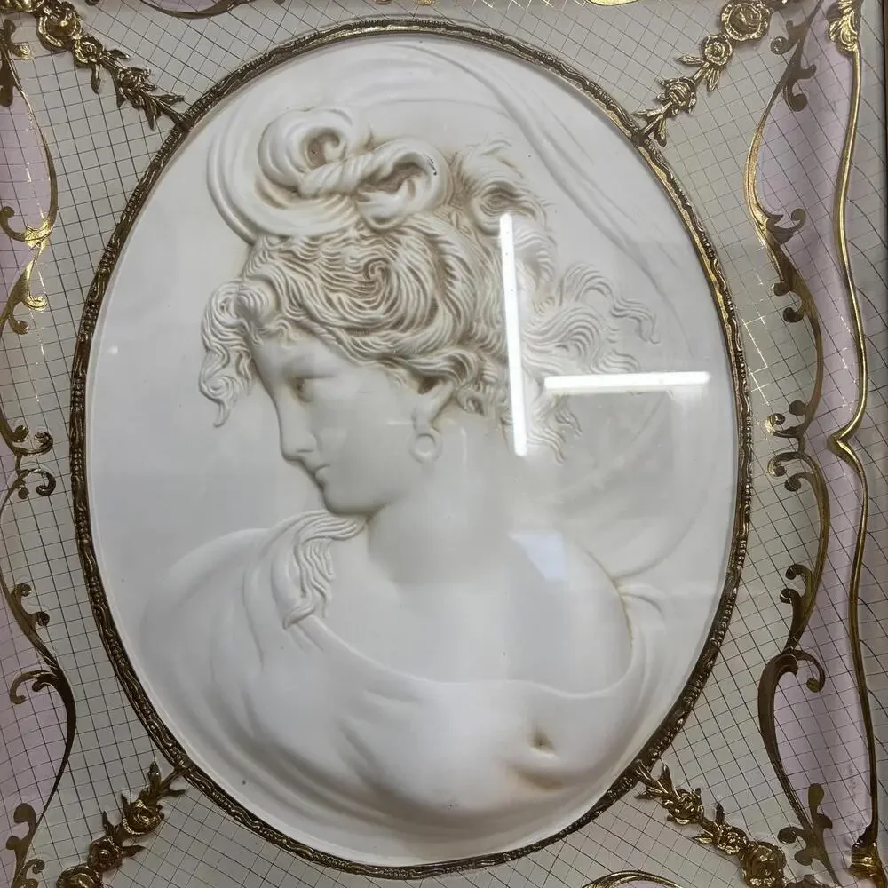 Vtg 60s Turners wall accessories 3D cameo wall art